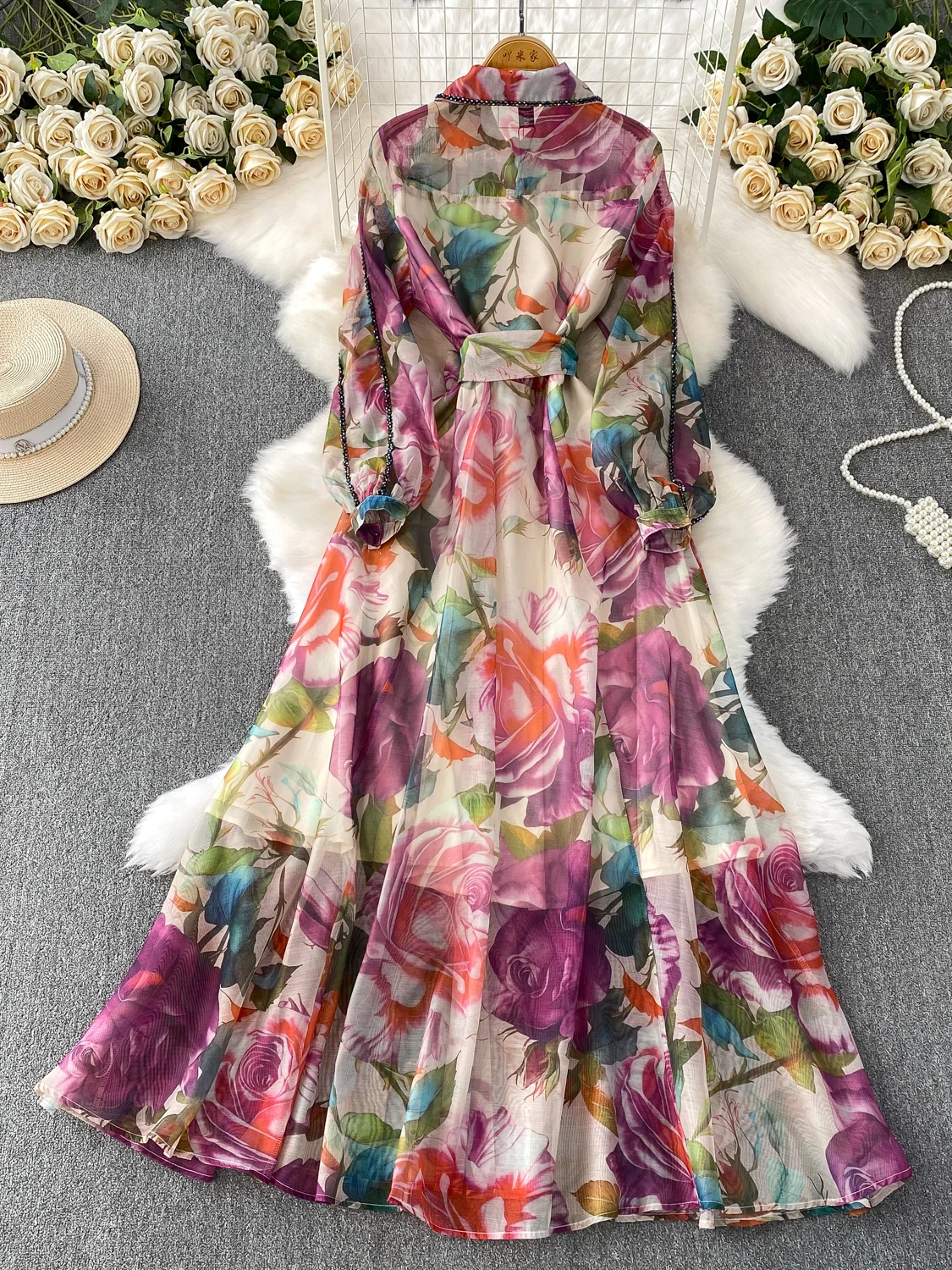 Thumbnail 4 - #36 Trending Flowing Long Dress Right Now