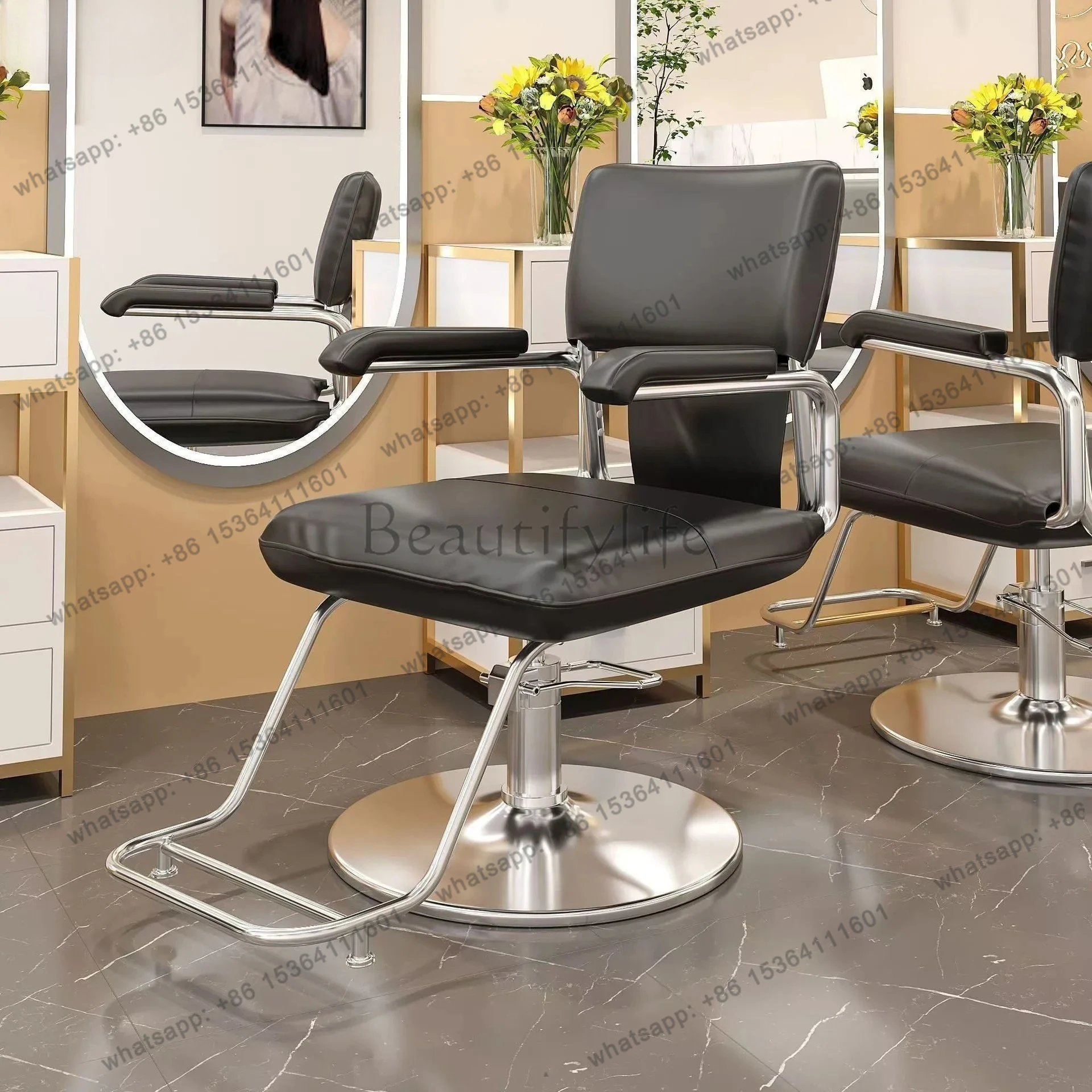 hair salon chair barber shop special simple hair salon chair lift hair salon perm and dyeing chair