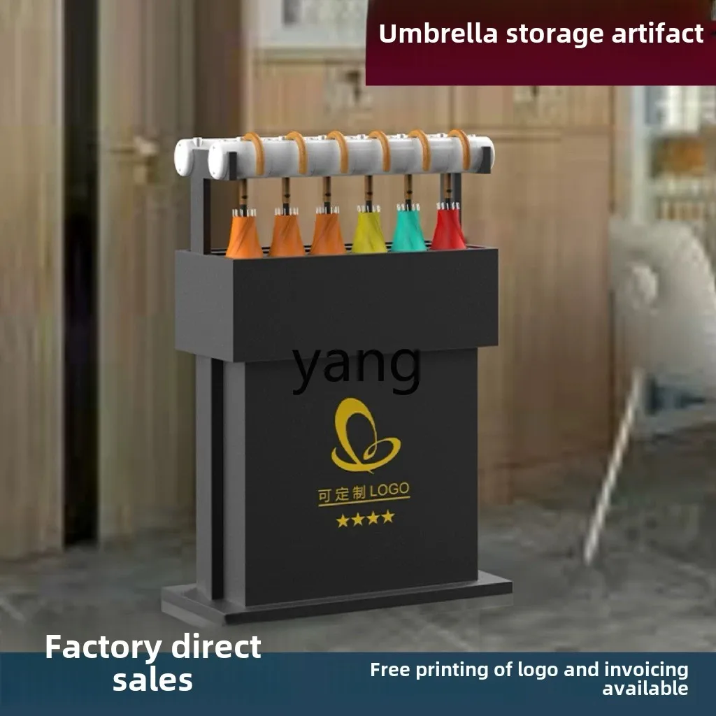 Stojak na parasole LTT z zamkiem Komercyjny regał magazynowy Lobby hotelowe Oddział sprzedaży Wygodny