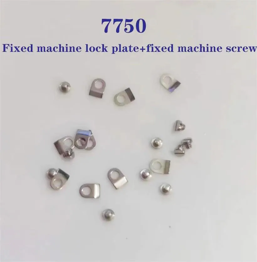 

10 Sets 7750 Movement Fixed Machine Lock Plate Fixed Machine Screw Suitable For 7750 Mechanical Movement Watch Accessories