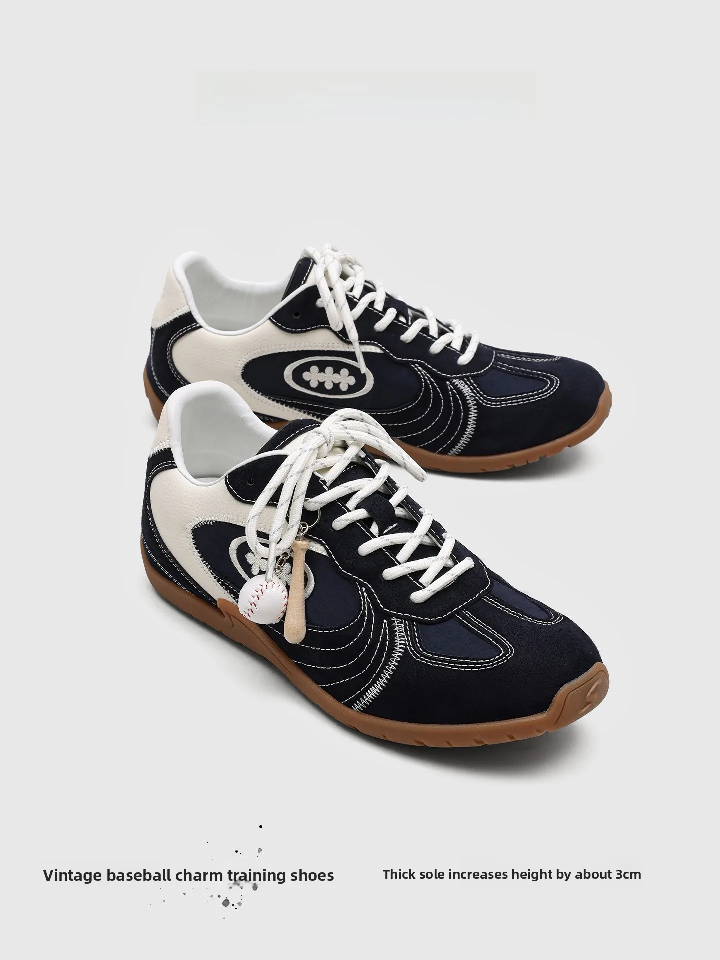 Ueno Planet Color Block Sports Shoes Retro Trendy Racing Shoes for Men And Women Casual Leisure Laced Sneakers Glue Adhesive ...