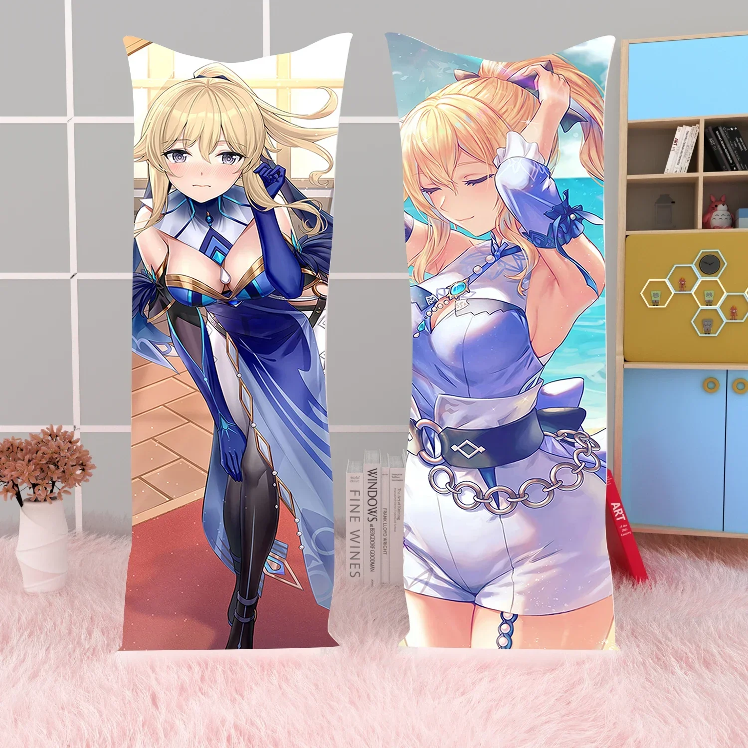 

Anime Game Dakimakura Genshin Impact Kamisato Ayaka Barbara Sangonomiya Kokomi Pillowcase Cushion Cover Body Pillow Case