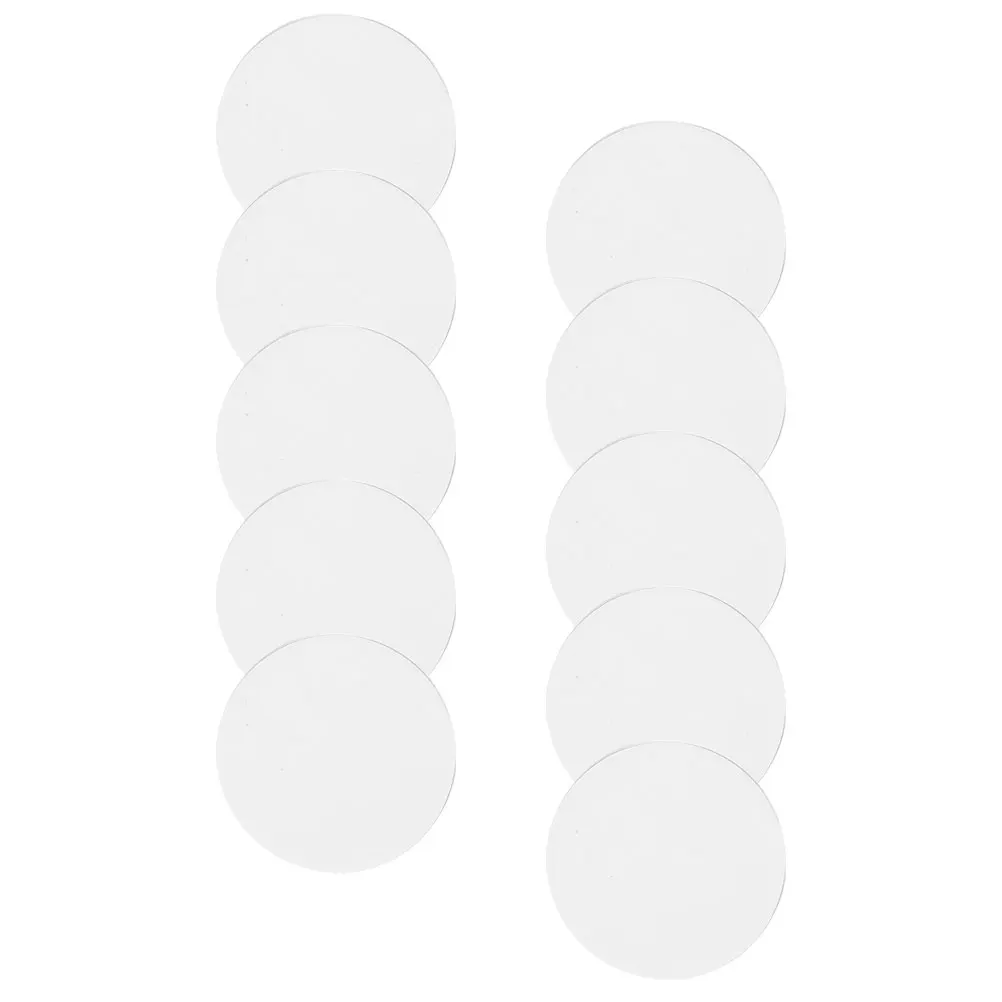 

10pcs 3D Magnifying Lens Round Acrylic Convex Lens Set Clear Optical Biconvex for Telescopes Physics Lab Teaching Tools