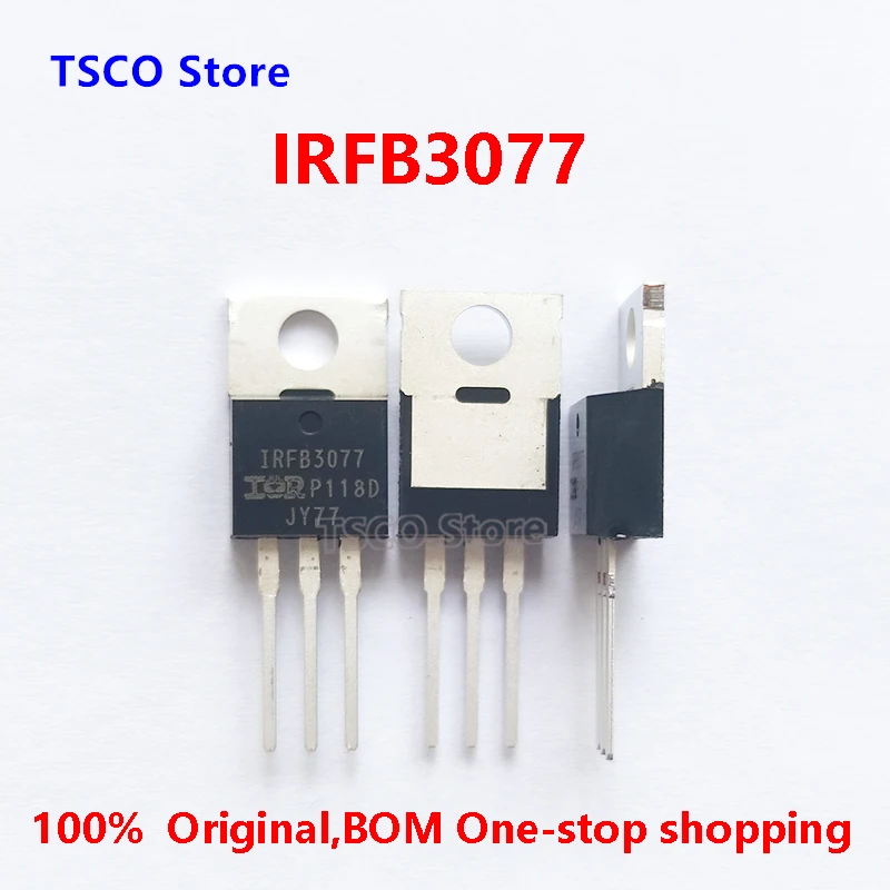 (10piece)   IRFB3077  100%New Origiail   Si  75V 210A TSCO
