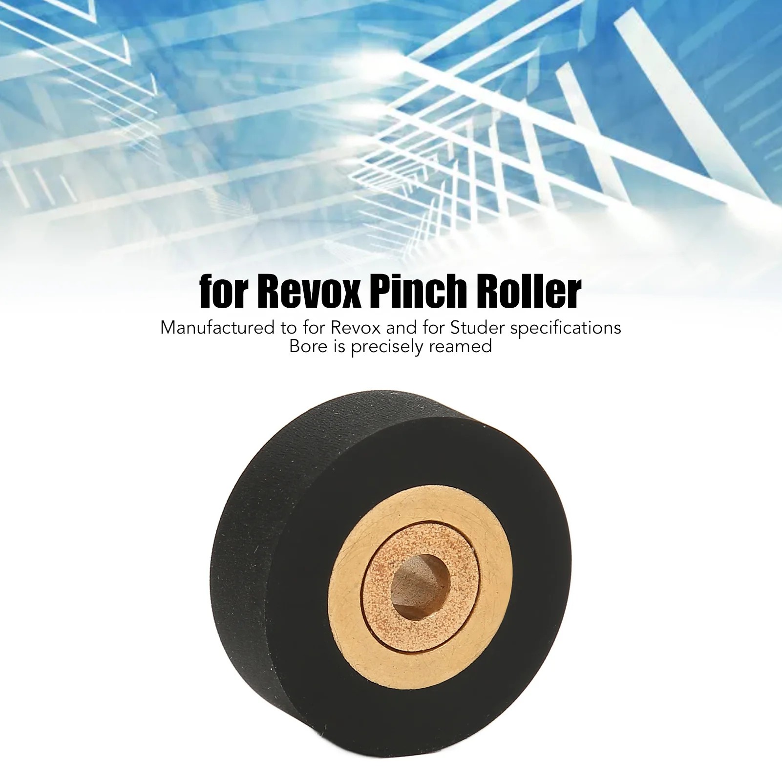 

Pinch Roller Pinch Roller Sintered Bronze Bearing Pressure Roller for Revox B77 A700 PR99 C270 C274 for Studer A67 B67 A807 A810