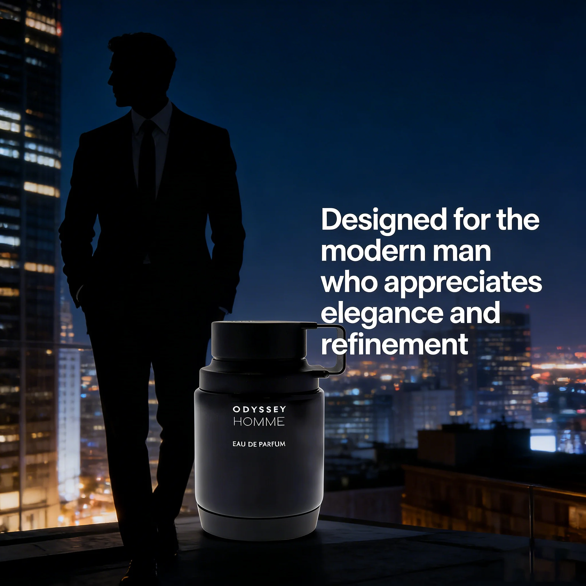 بخاخ أرماف أوديسي أوم EDP للرجال - 3.4 أونصة 101.4 مل خشب كهرماني حار يدوم طويلاً #6