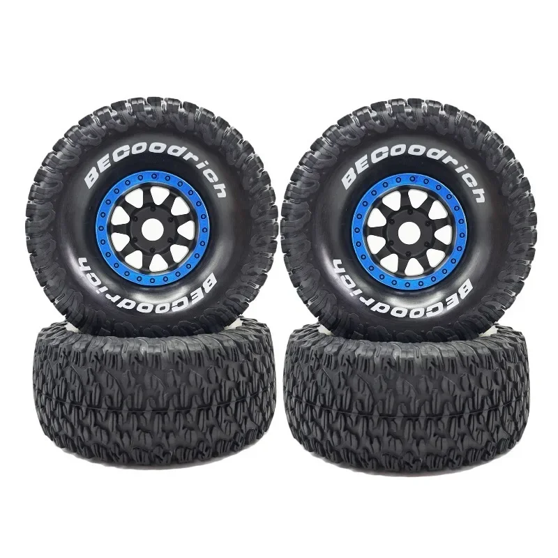 

4Pcs 1/7 1/8 Desert Short Course Truck Tire OD 135mm 17mm Wheel Hex for ARRMA Mojave TRXS UDR Yikong DF7 FS Buggy RC Car