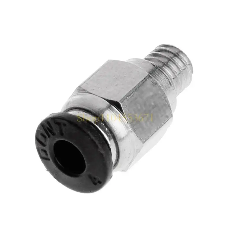 

Best Seller 5 Pcs PC4-M6 Male Straight Pneumatic Fitting Quick Push to Fitting