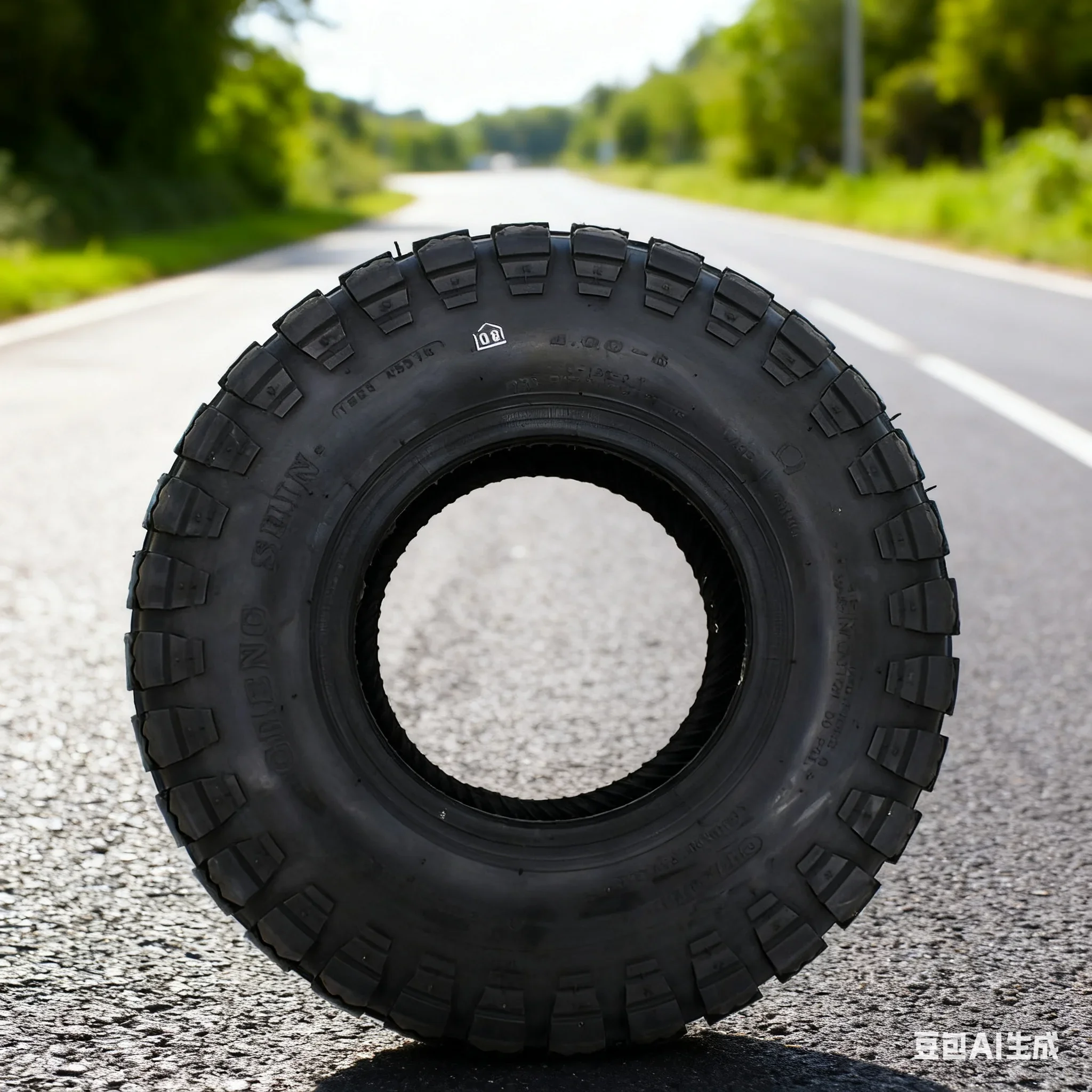 

Electric Bike Outer Tire 12-inch 4.00-6 35.8cm/50psl Rubber Tubeless Pneumatic Tire E-Scooter Tyre Replace Accessories