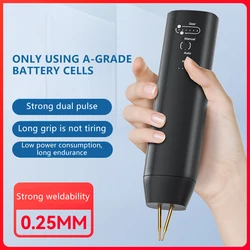 Long strip lightweight portable handheld battery spot welder five-speed adjustable strong endurance