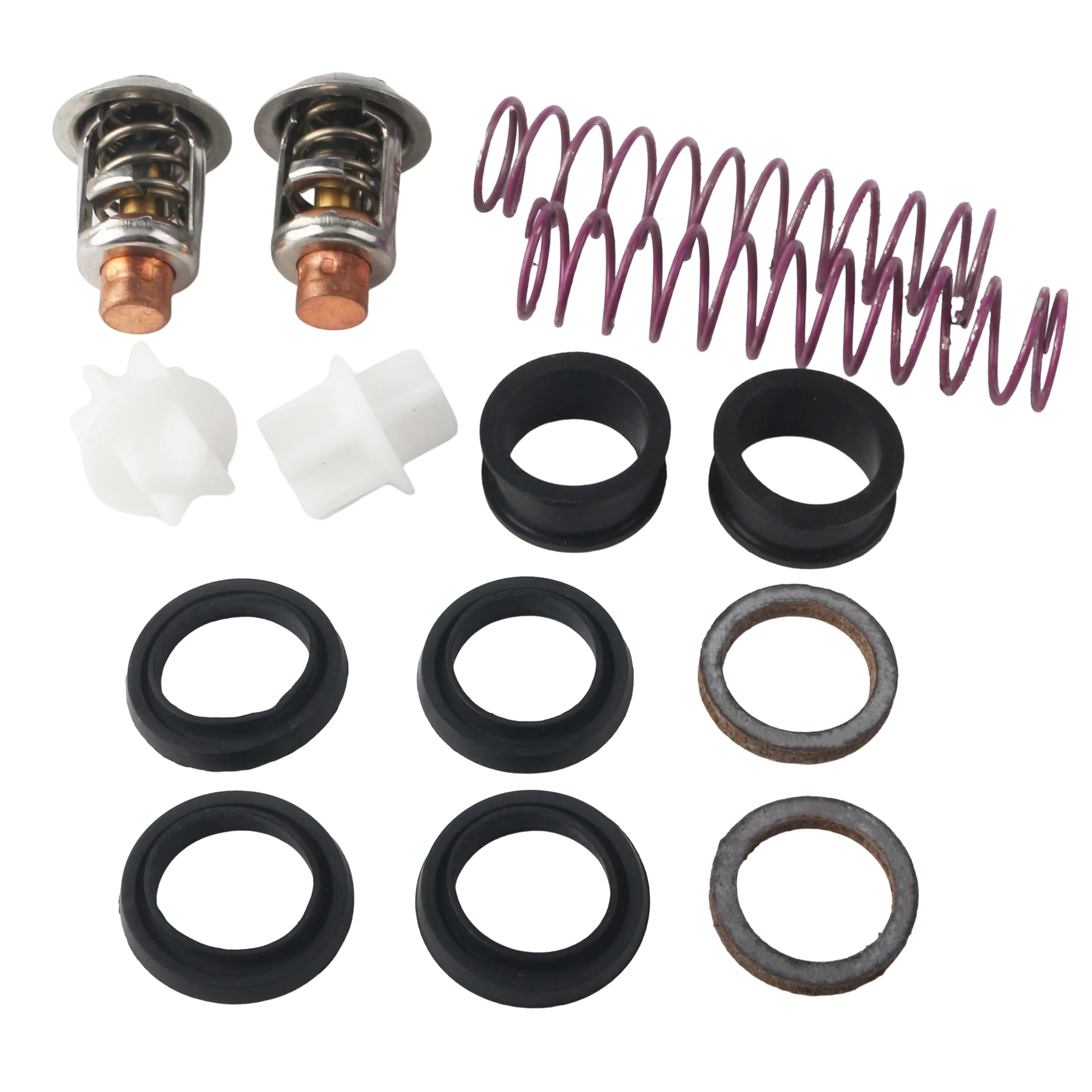 

Подвесной двигатель Soxa Marine 143 ° F / 62 ° Ремкомплект термостата C для Evinrude Johnson OMC V4 65 80 88 112 115 140 л.с. 332369 321692 321932