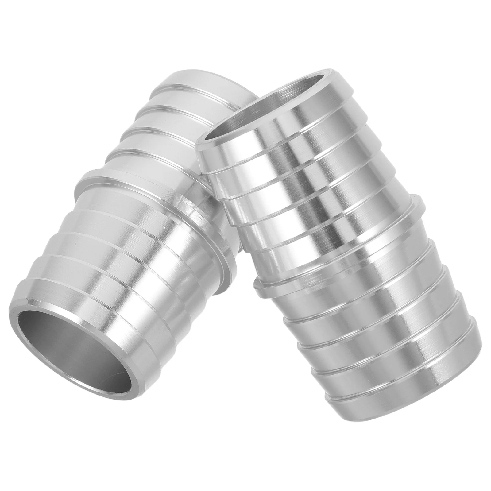 

2Pcs Radiator Adapter Aluminum Hose Connector 1 Inch to 1 Inch Coolant Splice Coupler Upgrade Heat Exchanger Fitting Car Cooling