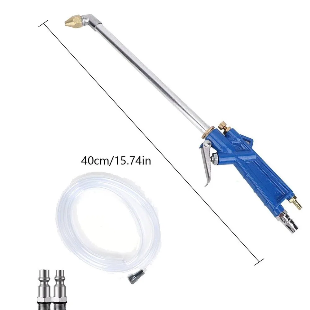 2 in 1 Pneumatic Air and Water Cleaning Tool Featuring Stable Alloy Frame and Focused Jet Delivery for Precision Cleaning