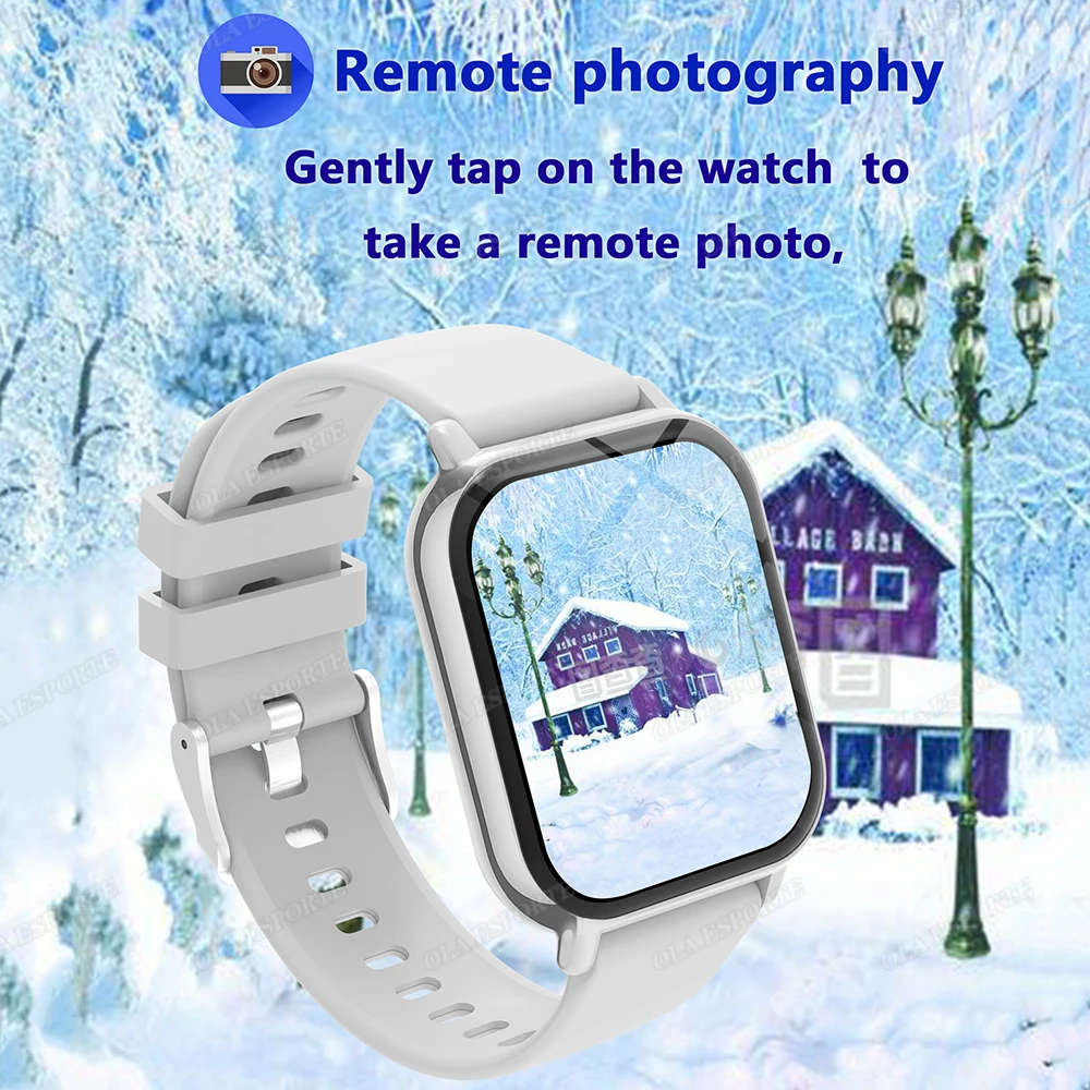 Neue Frauen Bluetooth Anruf Smart Uhr Herzfrequenz Menstruations Tracking Gesundheit Smartwatches Wasserdicht Männer Smartwatch Für Android IOS