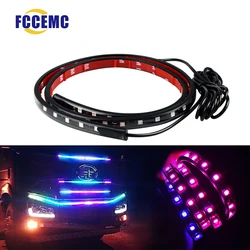 24V Truck Light Bar LED Trailer Decorative Lights RGB Neon Roof Car Rear Atmosphere Light Universal Car Signal lamp Accessories