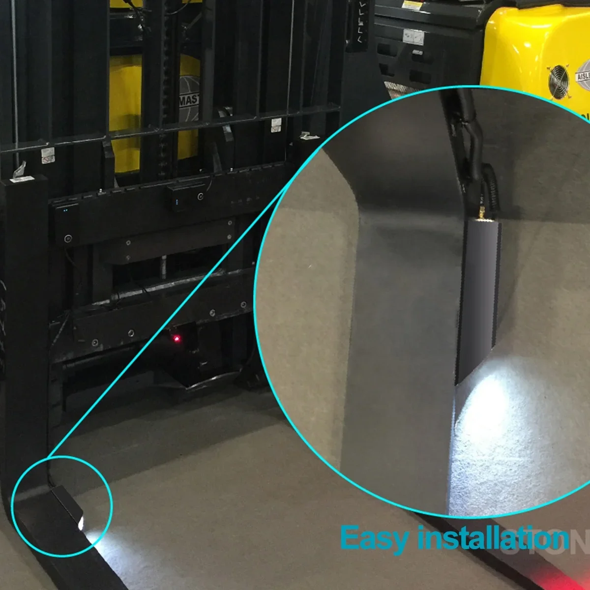 STONKAM Wireless Forklift system with forklift and rechargeable battery pack