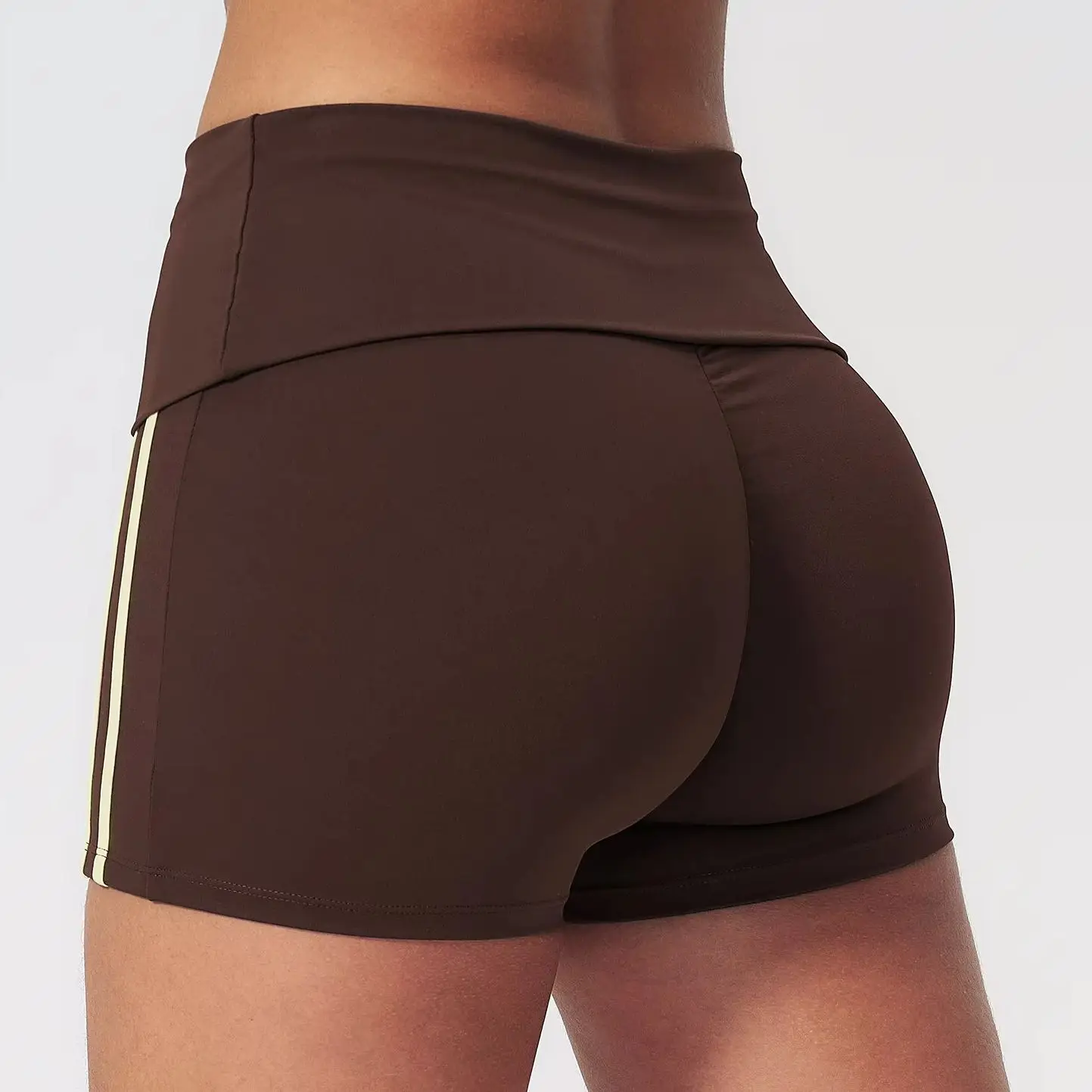 

Yoga Shorts Women Flip Waist Sports Fitness Peach hips Shorts Cycling Running Shorts Female Gym Workout Push Up Lift Butt Shorts