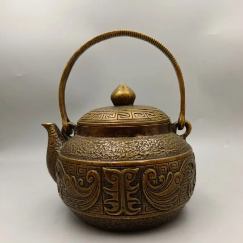 New Fuguihua Copper Wine Pot with Lifting Beam Pot