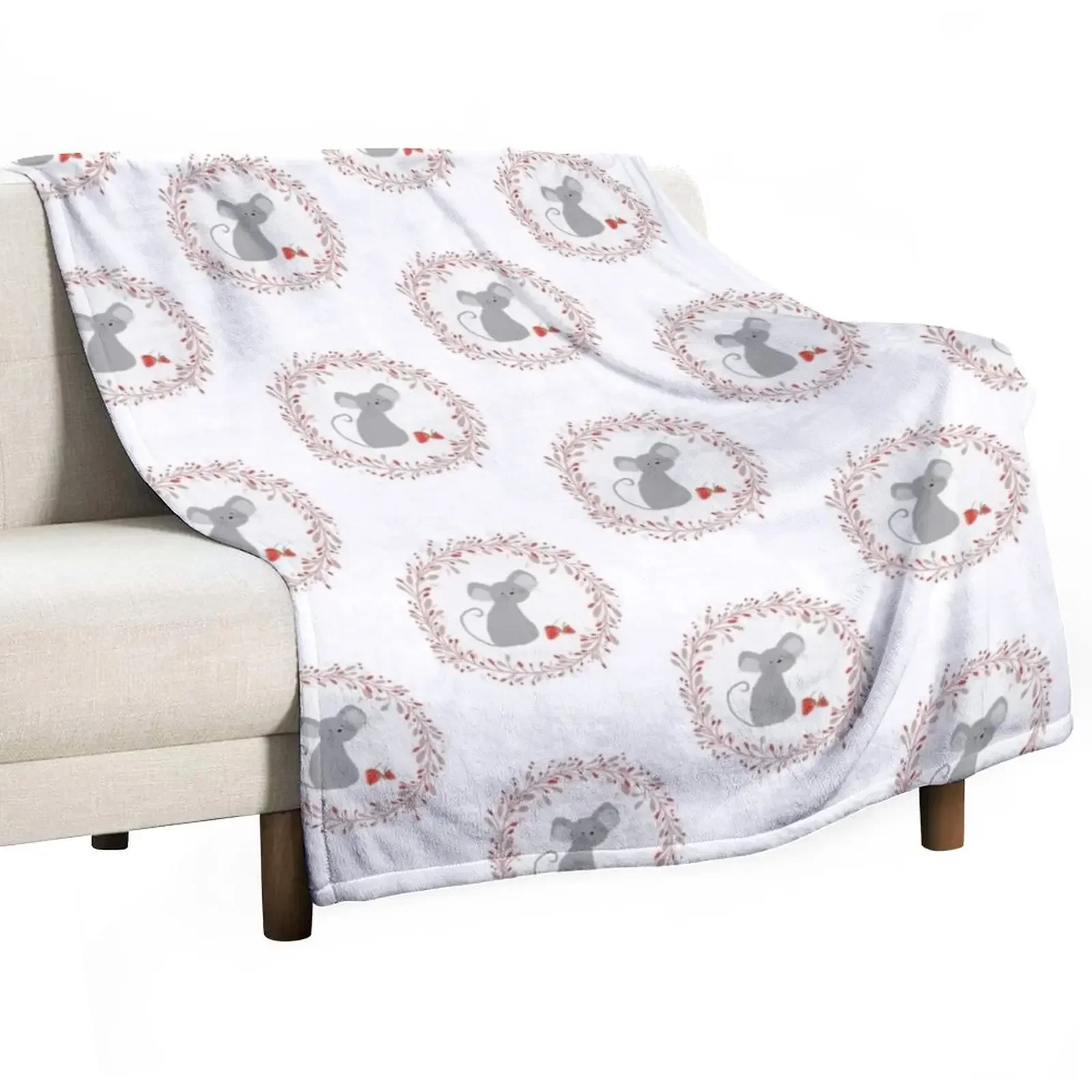 

Country Mouse Throw Blanket manga Decorative Sofas Large Blankets