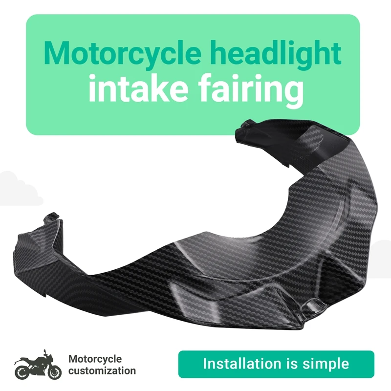 Motorcycle Accessories Front Under Headlight Air Intake Fairing For DUCATI Streetfighter V4 V4S 2020 2021