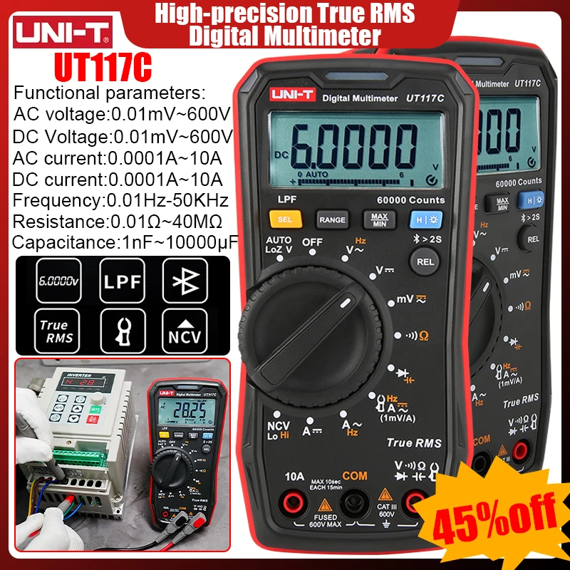 UNI-T UT117C Digita…