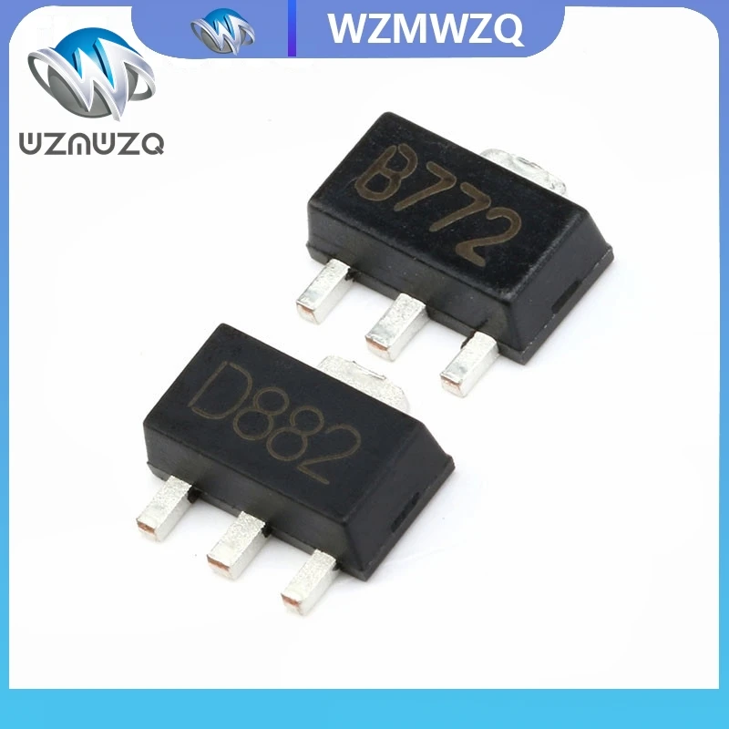 20PCS 2SB772 SOT89 …