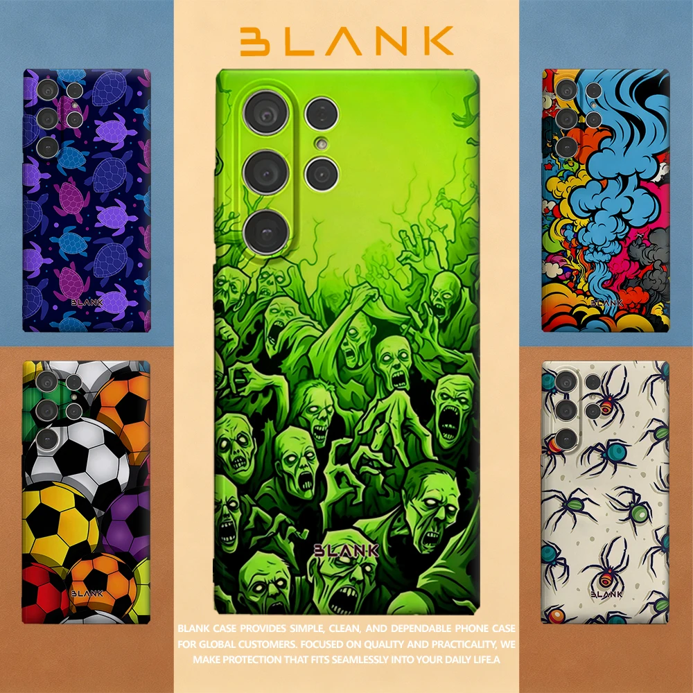 Colorful Ring For Samsung Galaxy S26 S25 S24 A56 A36 Phone Case Protection Cover for Women Girl Blank