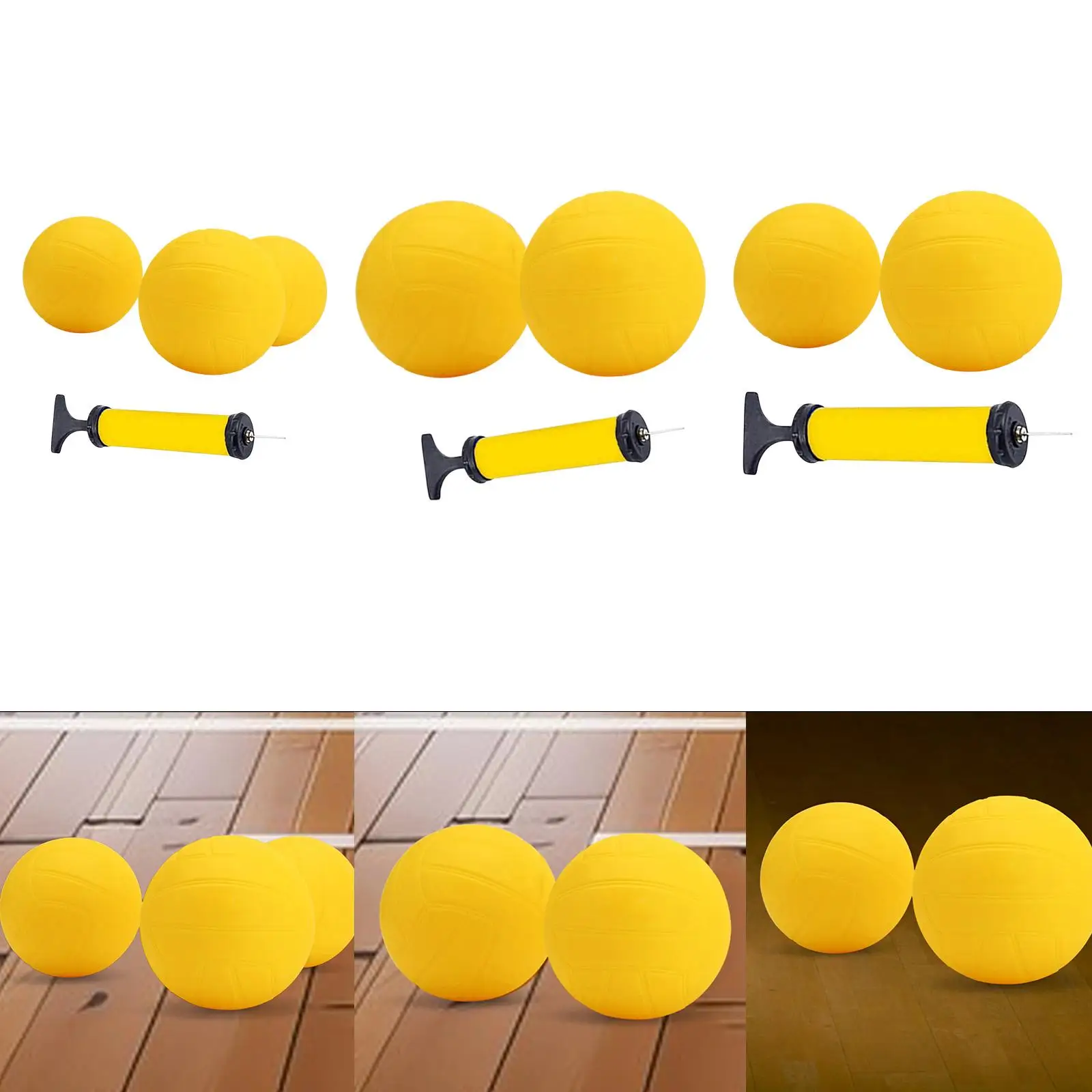 

Spike Replacement Balls Soft Roundnet Game Balls for Lawn Beach Competitive
