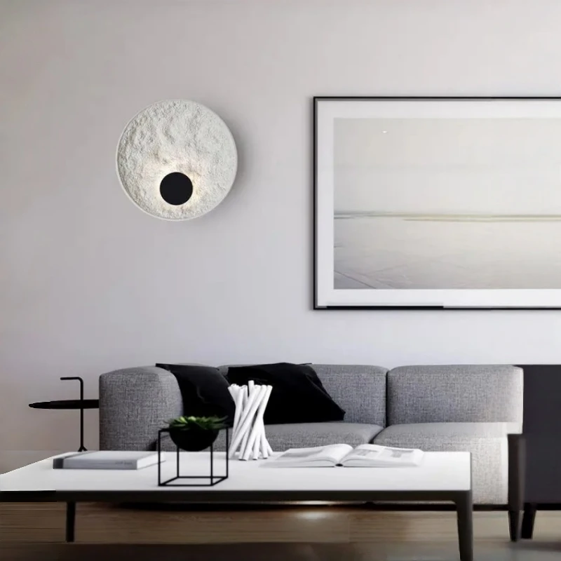 

MSZGJY Resin Creative Wall Lamp Modern Simple Style Decorative Lighting for Home Garden Artistic Wall Mounted Light