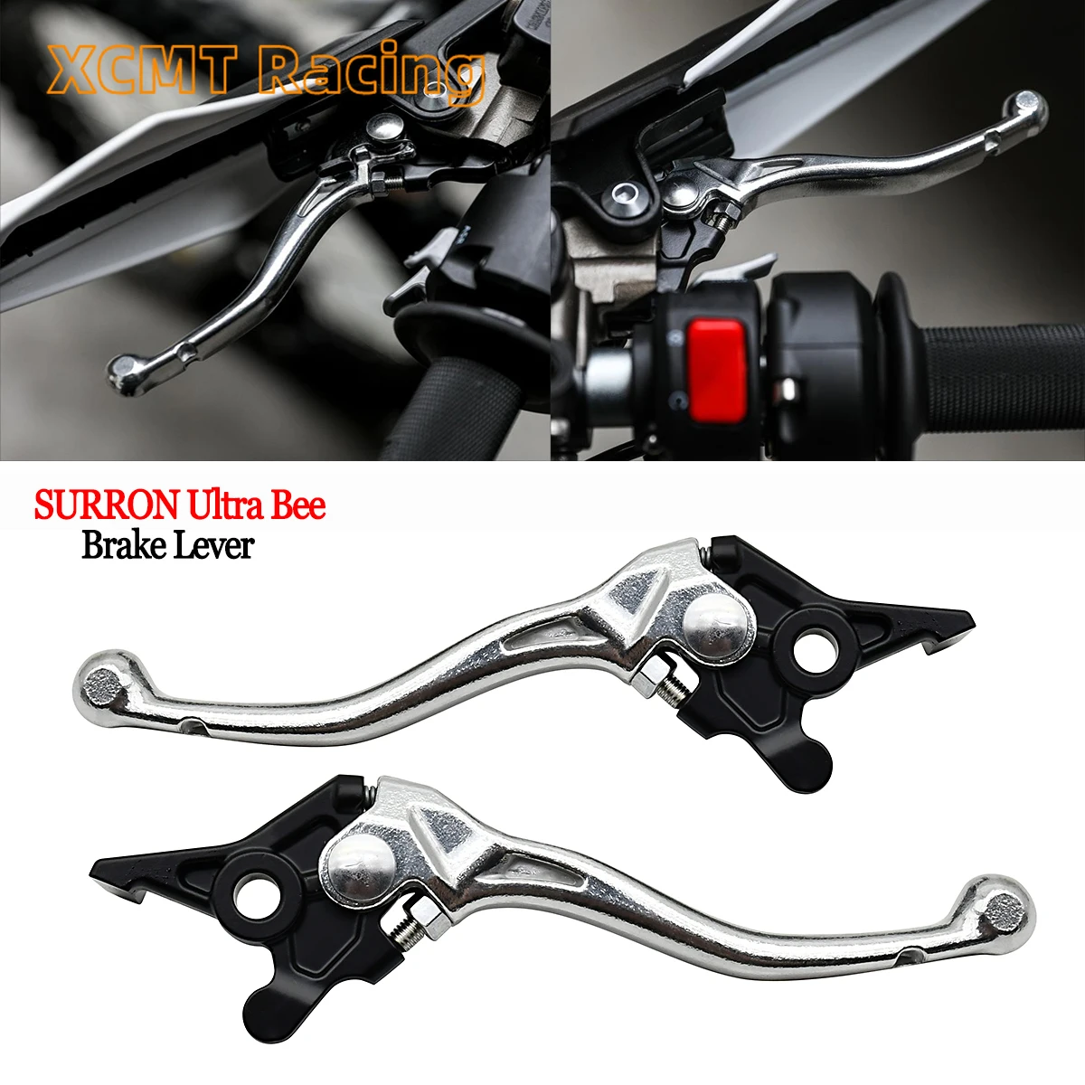 Original Left Right Brake Handle Lever for Surron UltraBee Electric Cross-country Bike SUR-RON Ultra Bee Brake Hand parts