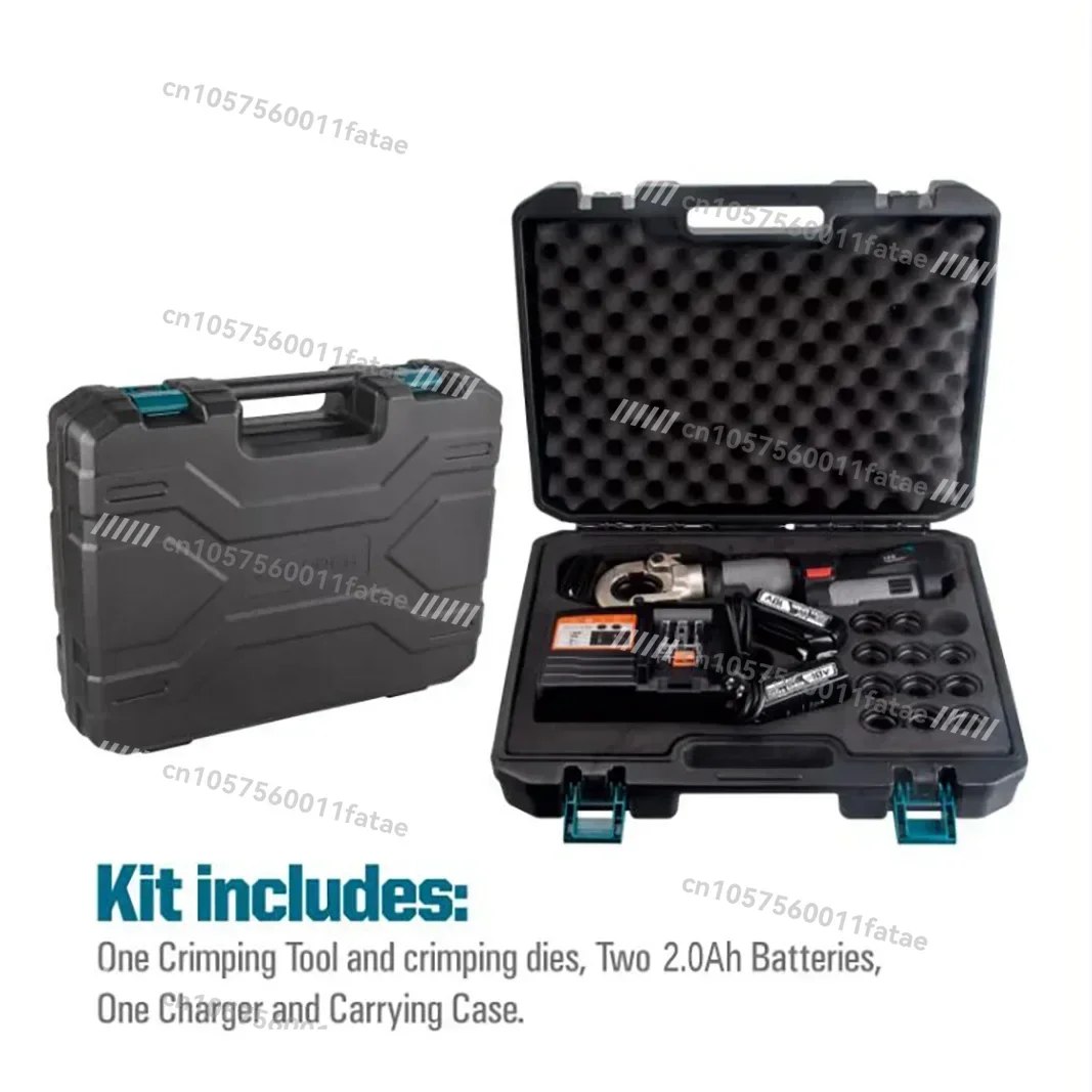 

Mini Battery Powered Crimping Tool with High Power and Peormance PZ-300 Range 16-300mm² Cable Lugs