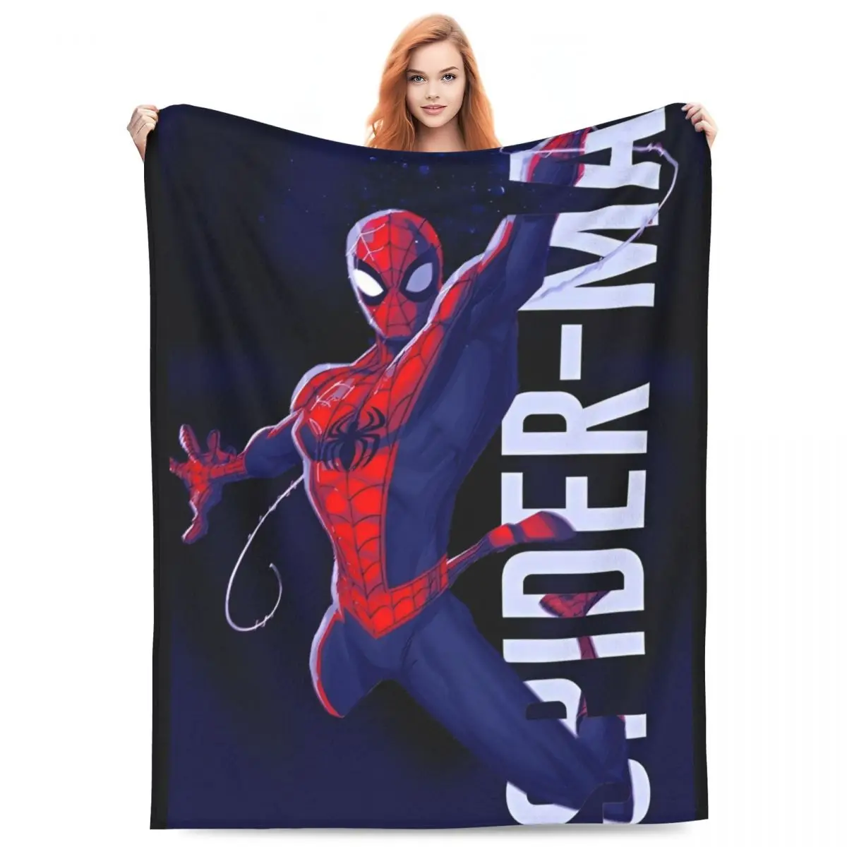 

Одеяло Marvel «Человек-паук», качественное мягкое одеяло, осеннее покрывало для путешествий в самолете, уличное трендовое покрывало