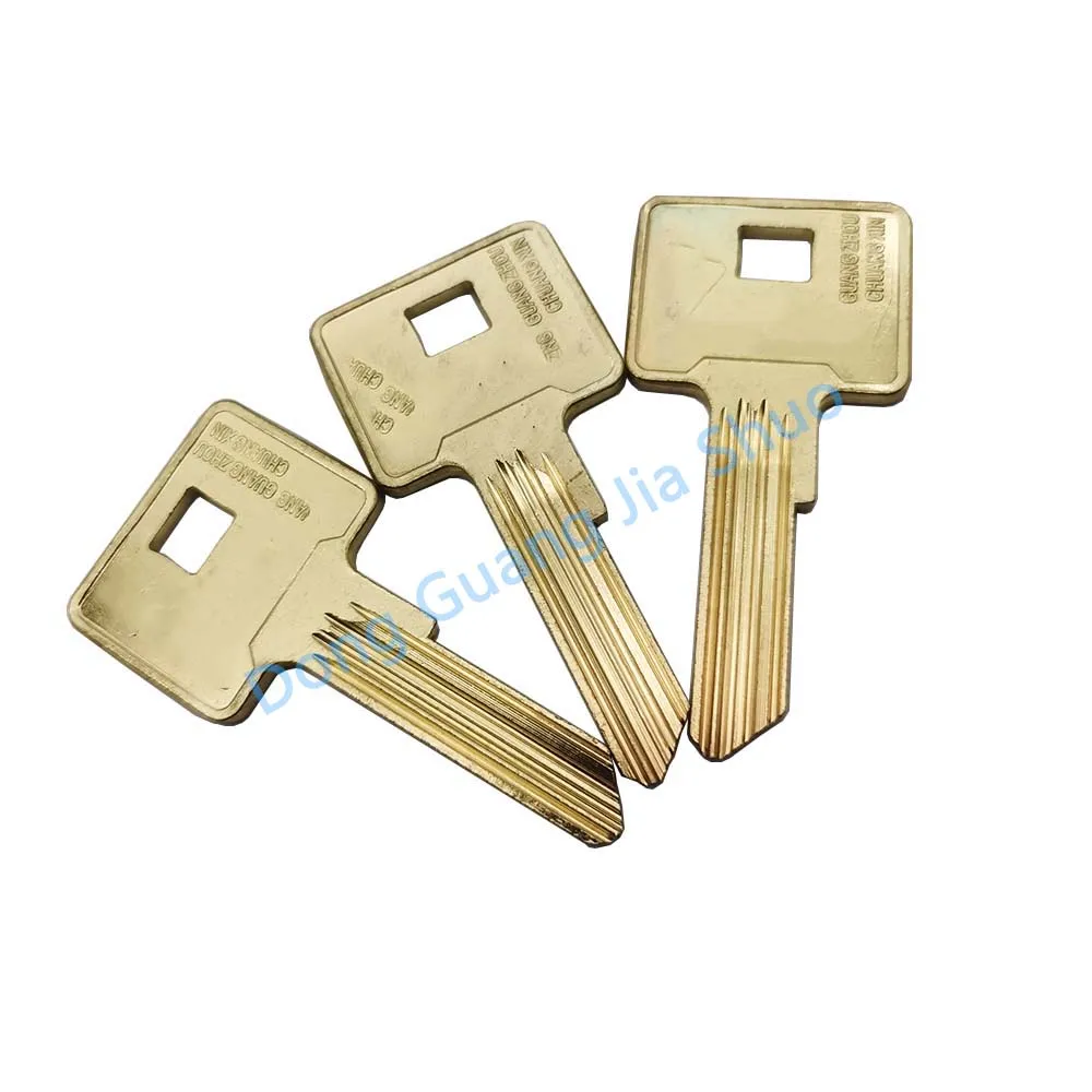 5pcs JS 2308 Key Embryo German Key Multi-slot Shaped Tooth Key Embryo Locksmith Expert New Model