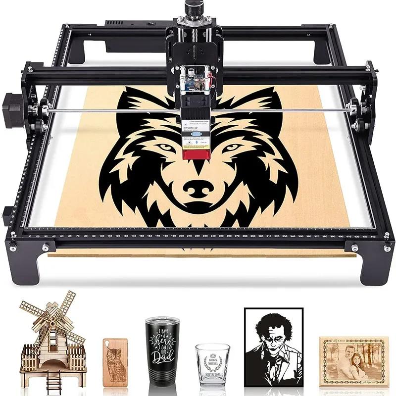 DOBTIAN 4240 Powerful Laser Engraver Cutting Machine DIY Metal GRBL CNC Laser Engraving Router Cutter Wood Work Area 420*400m