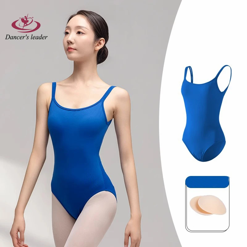 

Ballet Costume Leotard for Women Practice Clothes Double Sling Gymnastics Tight Clothes Performance Aerial Yoga Costume