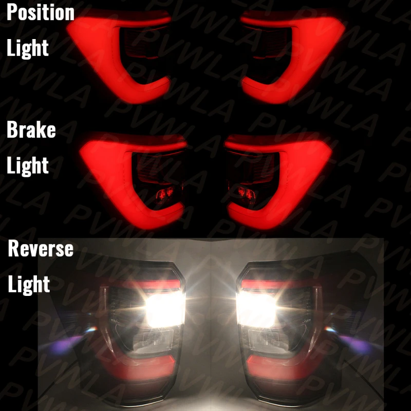 LED Tail Light 5 PIN For Ford Expedition 2018 2019 2020 2021 Car Accessories Rear Brake Stop Position Reverse Lamp