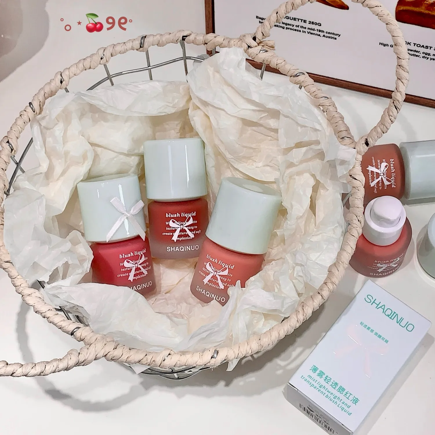 أحمر خدود سائل وردي من فيتاليتي، مرطب وسهل الاستخدام، أحمر خدود مكياج للوجه روج الخد