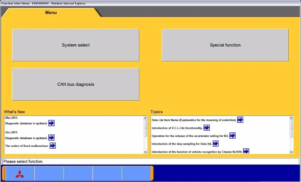 EPC-SOFTWARE M.U.T.-III PRE 23061-00 [11.2023] Diagnostic Software For