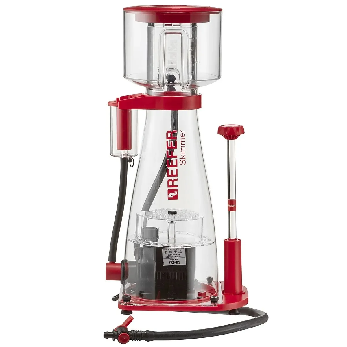 Red Sea REEFER AC Skimmer Series Protein Skimmer for Saltwater Aquariums with PSK Pump and Gear Valve Reefer 300 600 900
