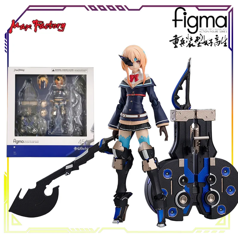 Max Factory Original FIGMA pesado armado femenino estudiante de secundaria serie 396 uno \ 485 otro Anime figura de acción modelo Juguetes