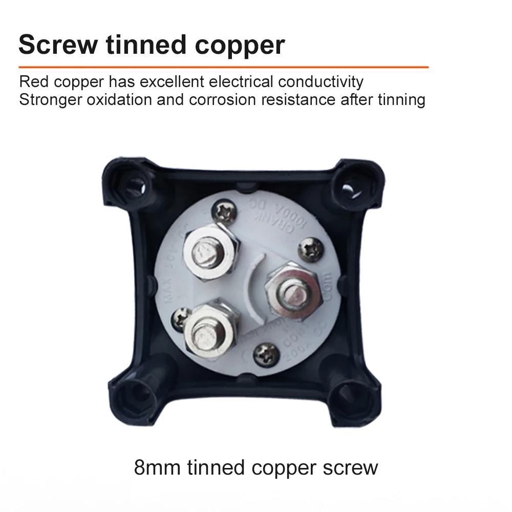 مفتاح فصل بطارية السيارات 12 فولت 24 فولت مارين 200A 300A مفتاح كتلة البطارية المزدوج 2 و 3 موضع مفتاح قطع قارب السيارة