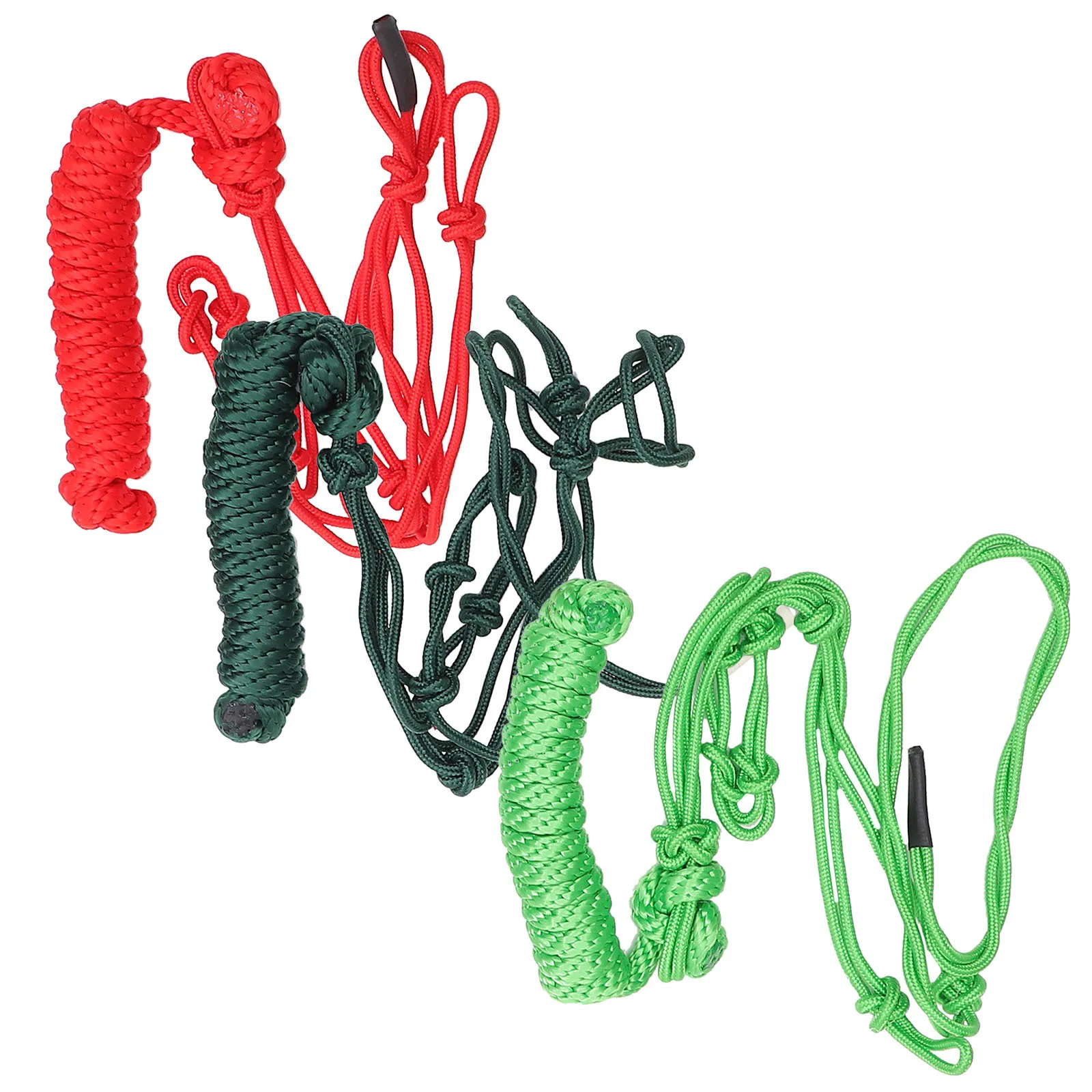 جديلة رسن الحصان من القماش الصلب مقاومة للاهتراء، محمولة ومريحة للتدريب على معدات الحصان #5