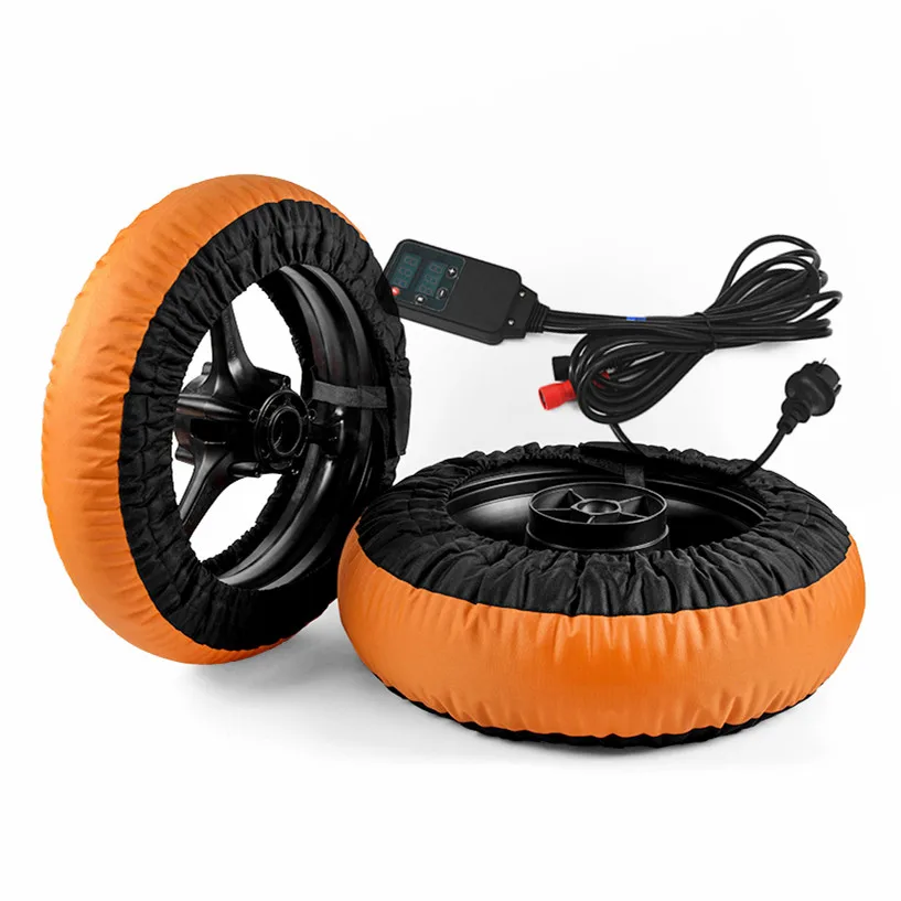 

Подогреватель гоночных шин 120/200 120/190, передняя и задняя 17-дюймовая покрышка для обогрева шин с цифровой регулировкой температуры