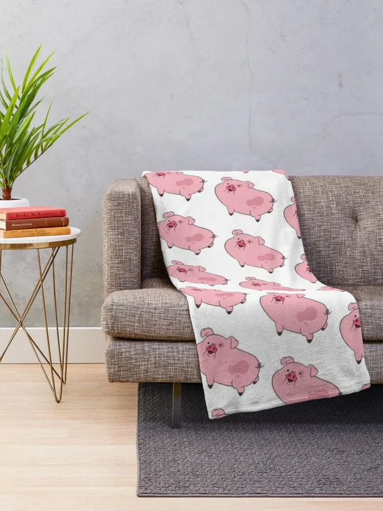 Waddles the pig Throw Blanket Blanket Sofa Soft Blanket Baby Blanket Thermal Blanket