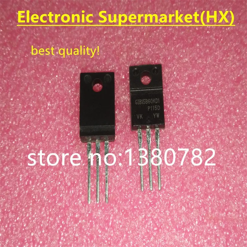 Free Shipping 10pcs-50pcs/lots IRGIB15B60KD1 GIB15B60KD1 TO-220 New Chip In Stcok!
