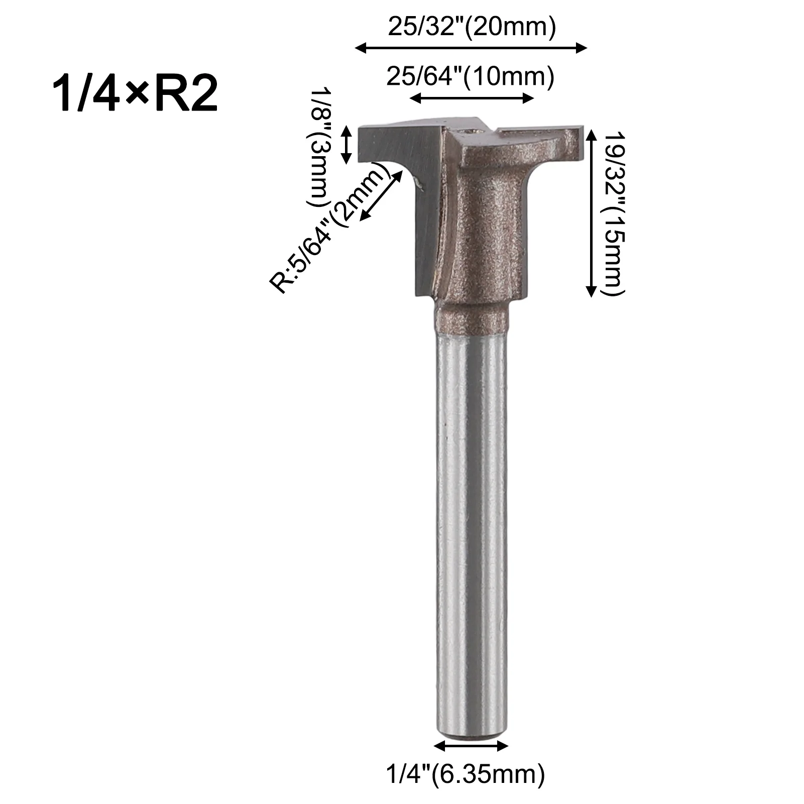 Robust Thalf Bending Integrated Forming R2 Router Bits Suitable for Diverse Woodworking Tasks Across Multiple Applications