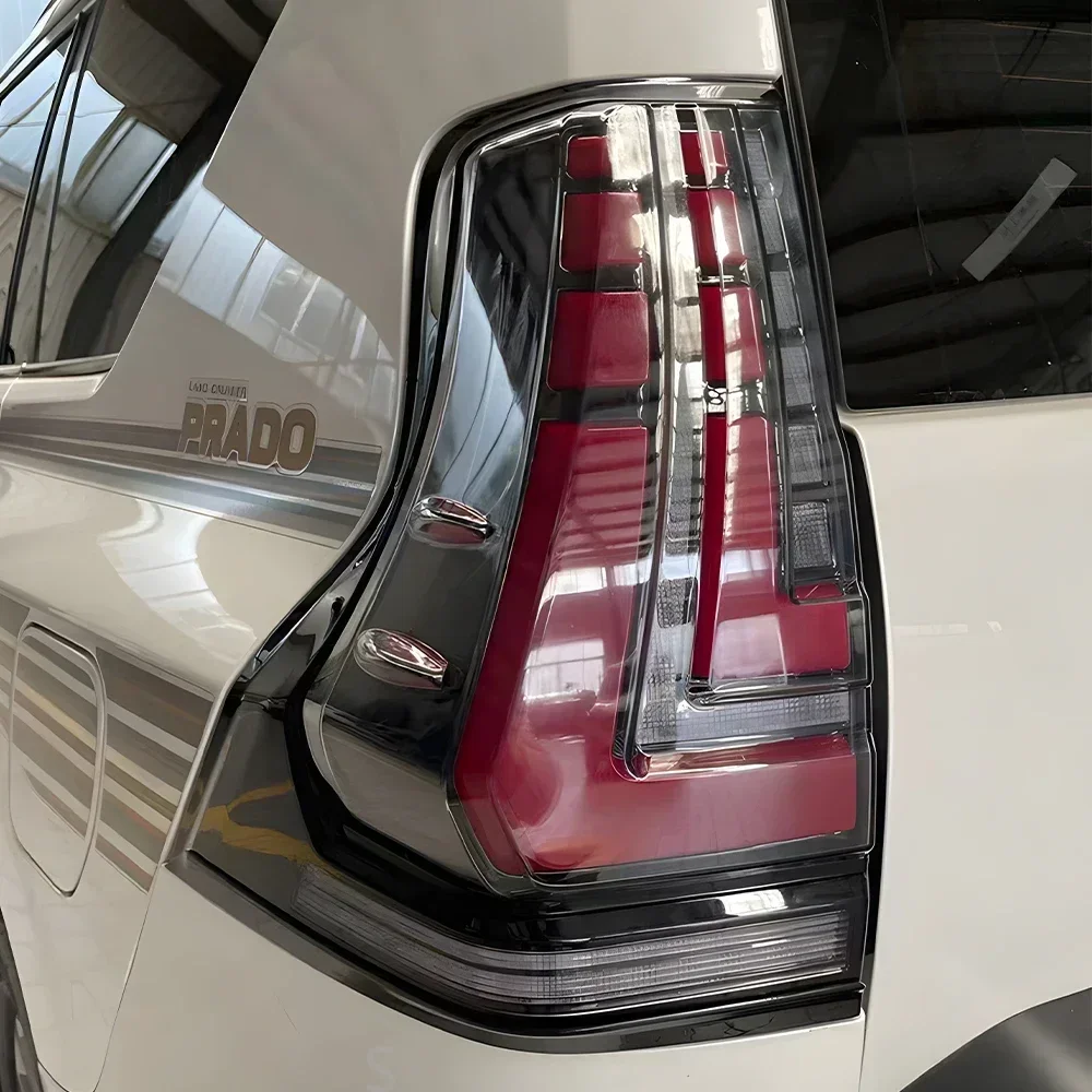 

Для Toyota Prado 2010-2017 авто задние фонари обновление светодиодный Lexus Стайлинг динамический указатель поворота автомобильные задние фонари аксессуары