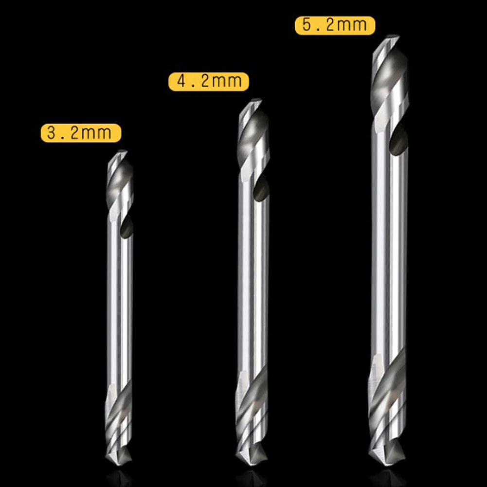 Imagem -05 - Double Ended Spiral Drills Bits Ferro Fundido 3.2 mm 4.2 mm 5.2 mm Aço Inoxidável