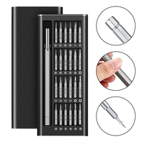 24 In 1 Multifunction Screwdriver Set Precision Magnetic Screw Driver Bits Set for Fixing Electronics PC Tablet Eyeglass Repair