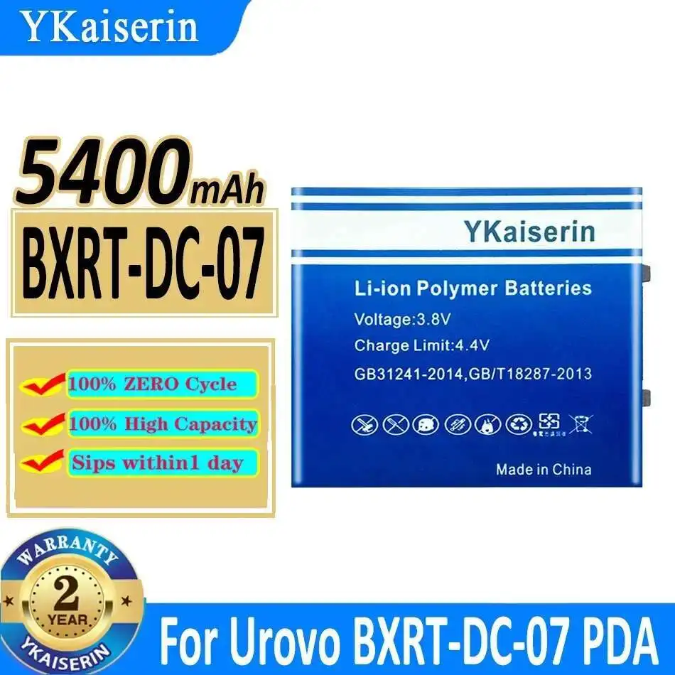 

Reliable Power Supply 5400mAh For Urovo Bxrt-DC-07 Pda Personal Digital Assistant Pda Battery